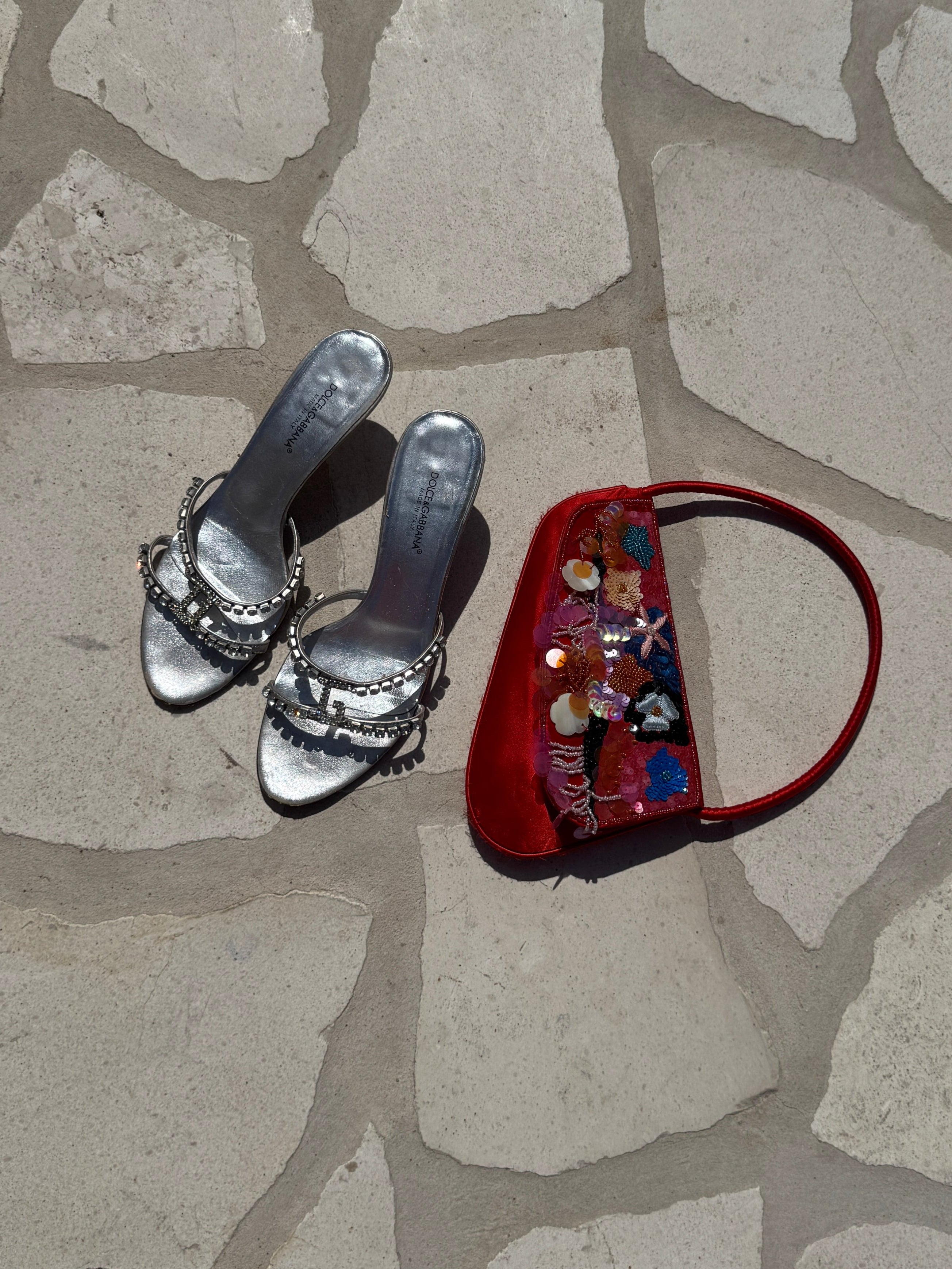 Multi Beaded Handbag