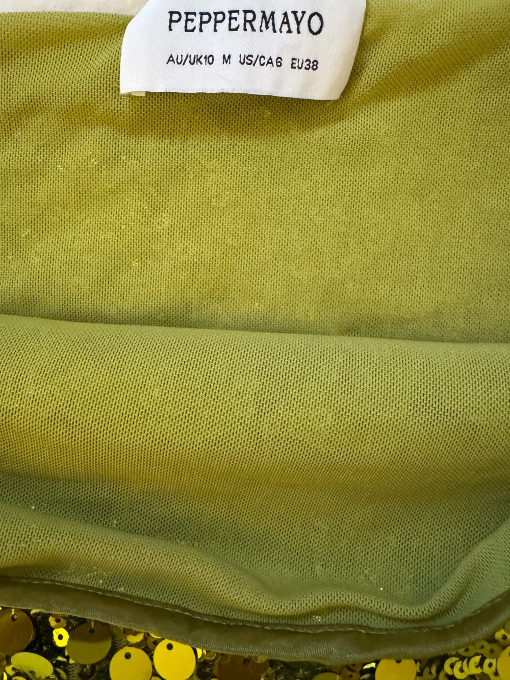 Green Sequin Maxi Skirt - Available to Rent or Buy