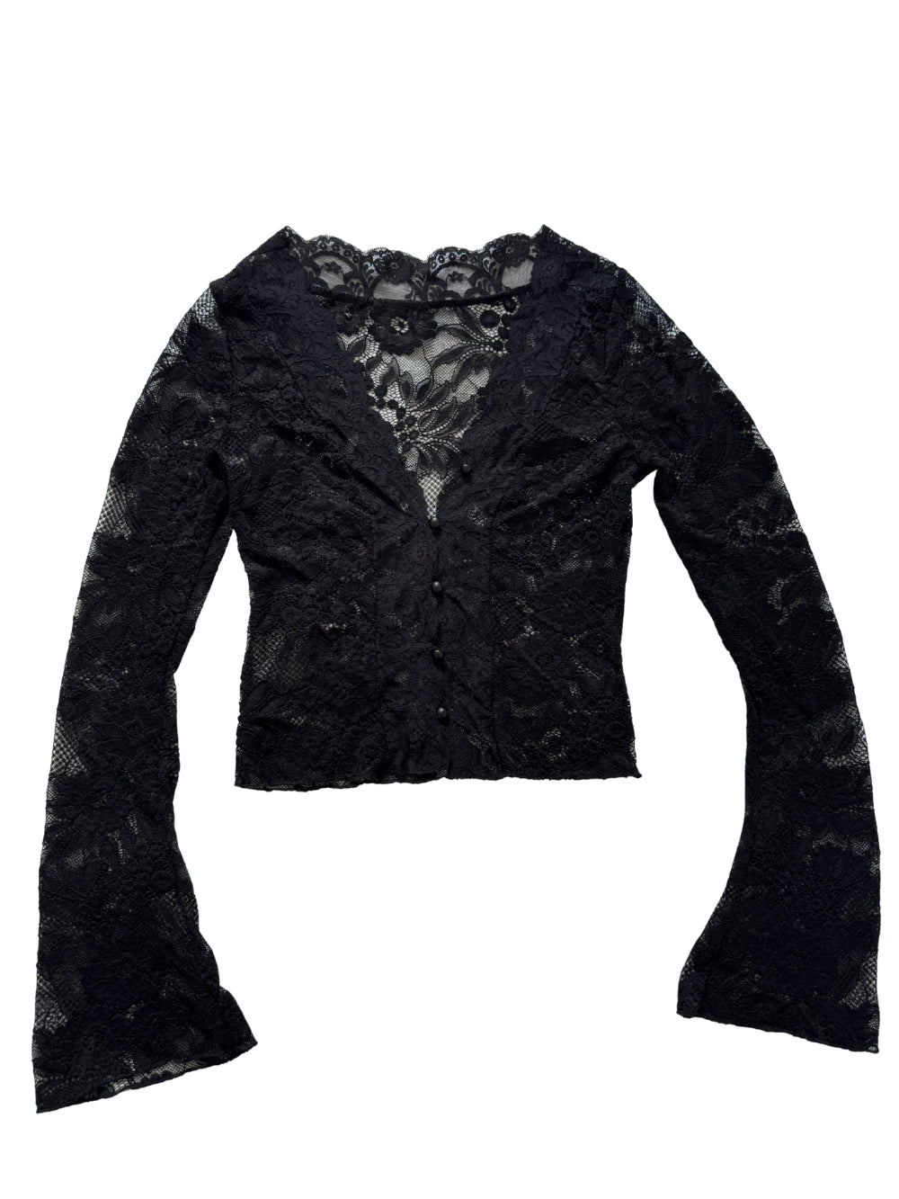 Lace Long Sleeve Top