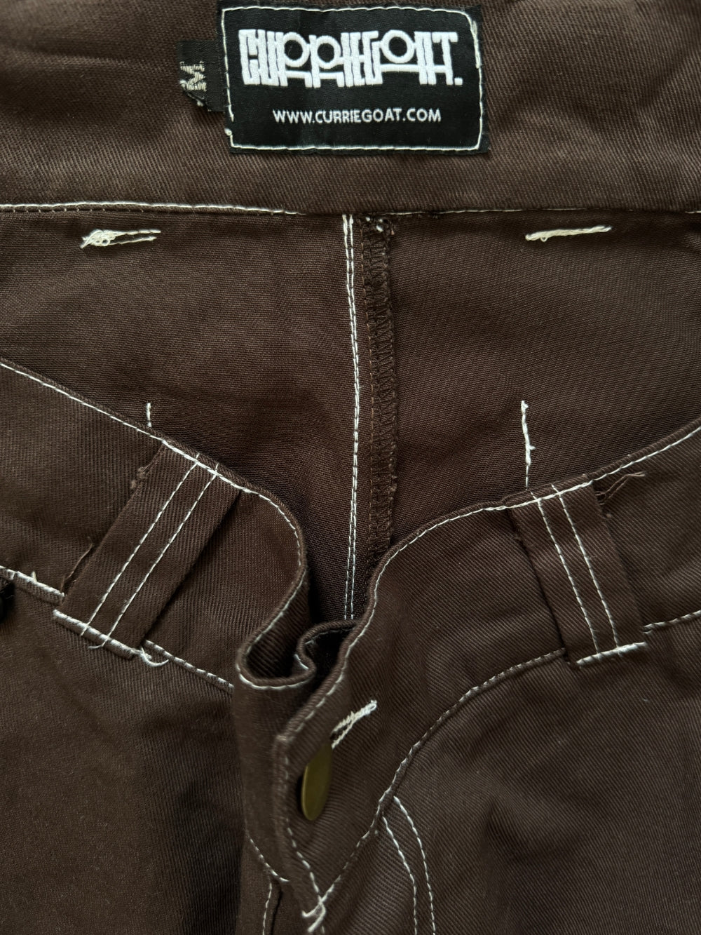 Custom Print Brown Unisex Pant