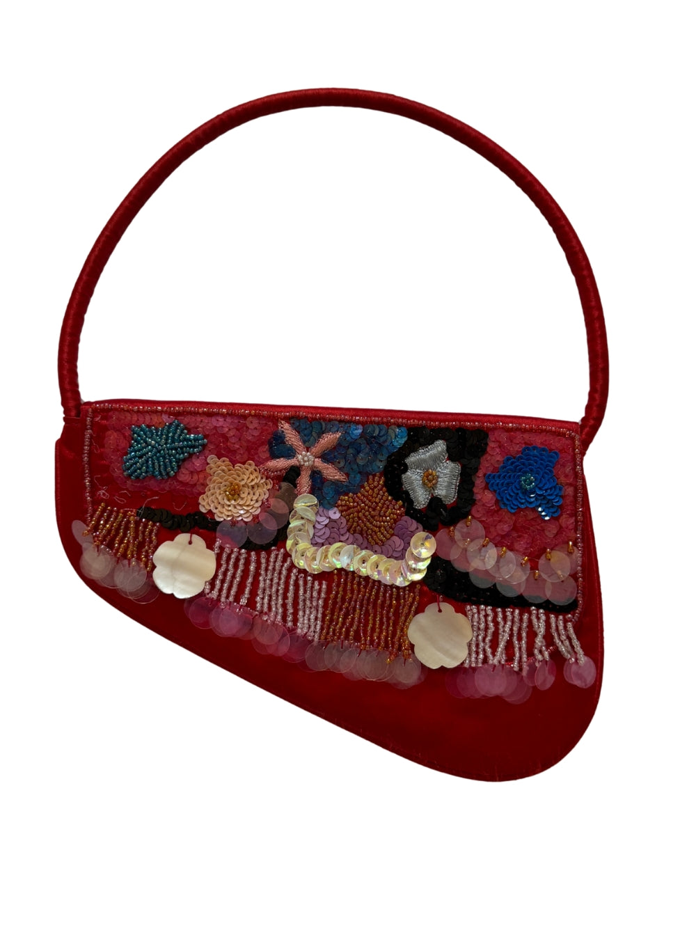 Multi Beaded Handbag
