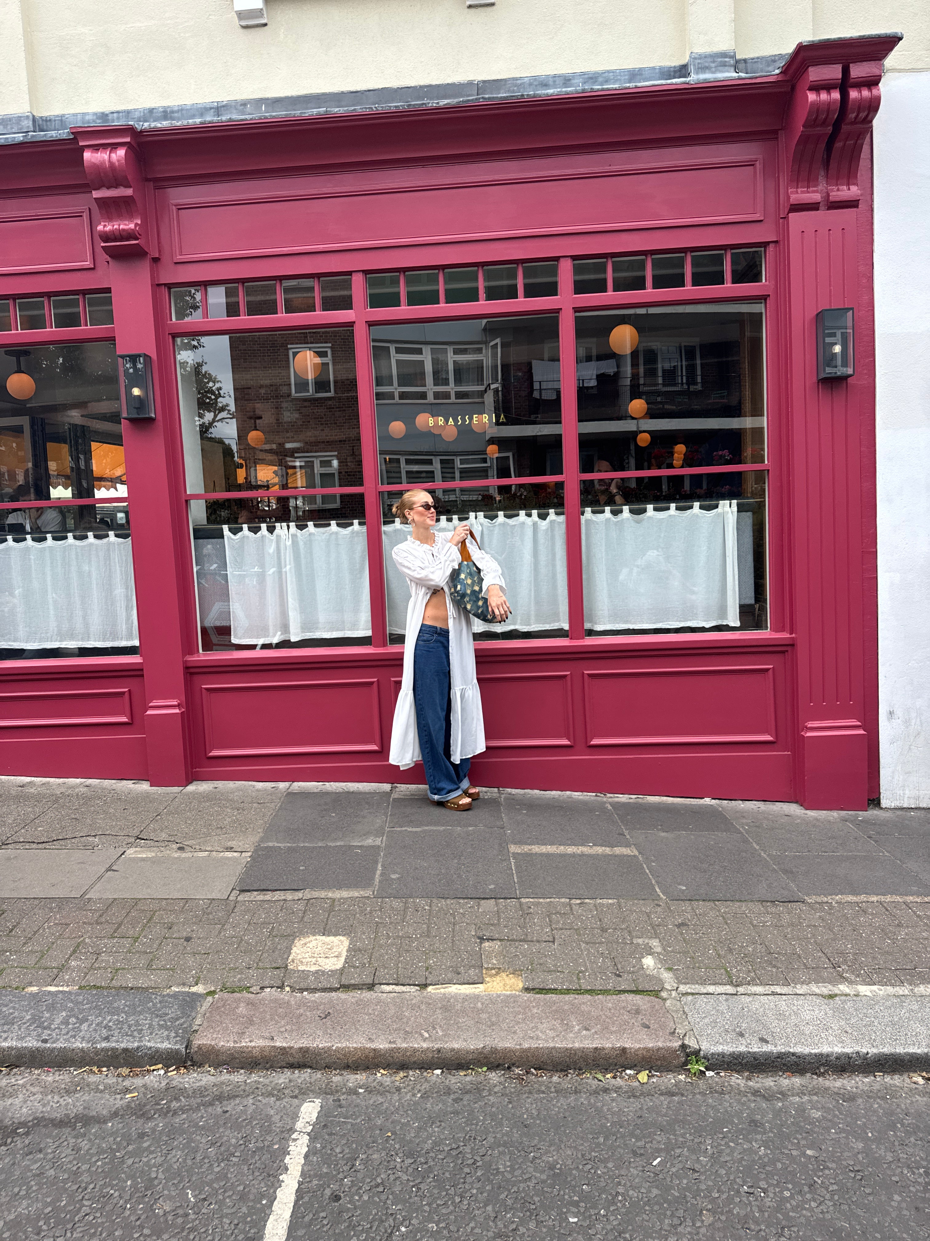 Vintage Style Long Blouse