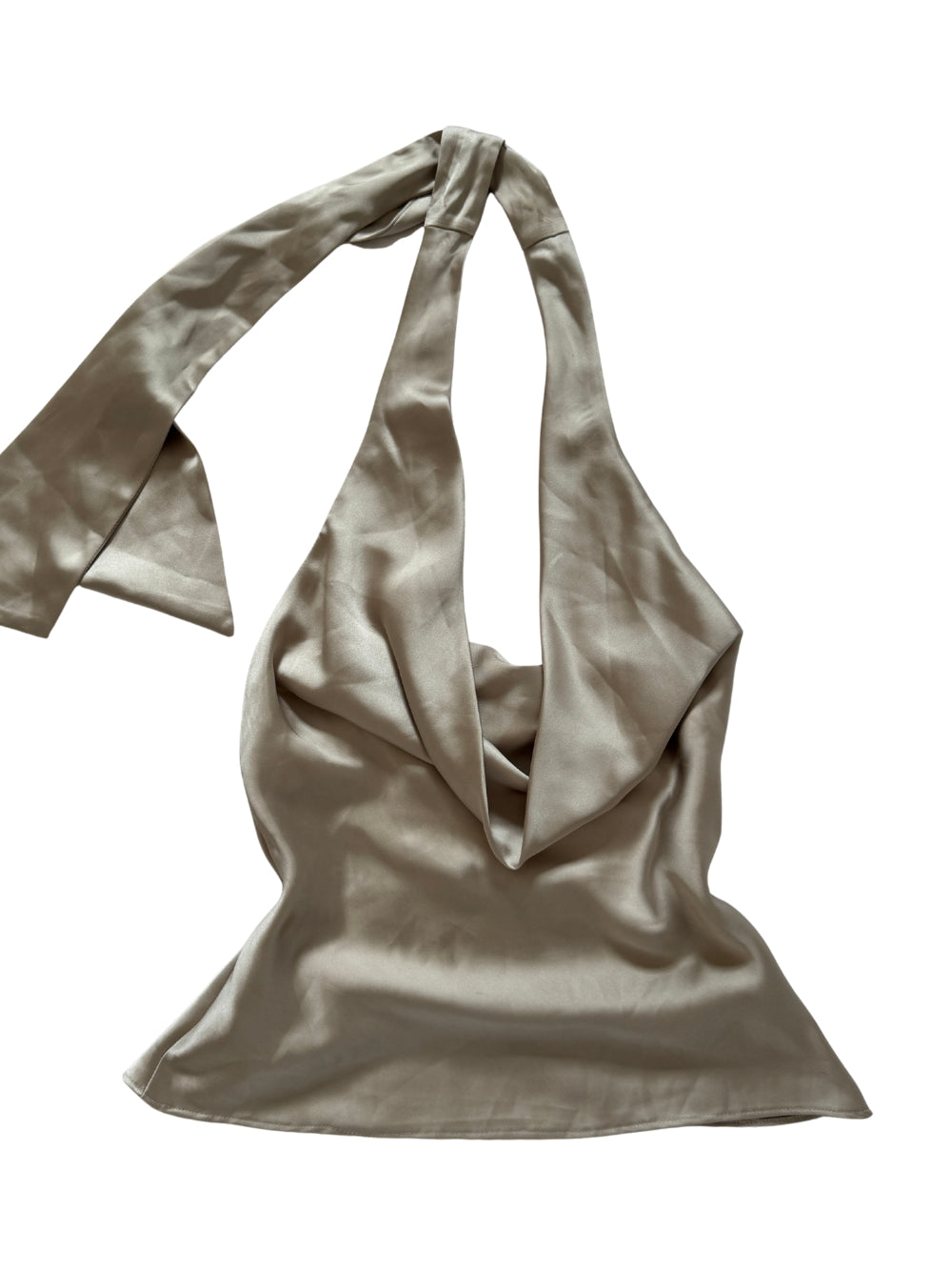Satin Halter Top